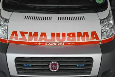 Un'ambuanza (Ansa)