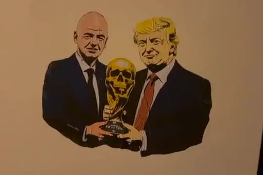 Laika contro la Fifa a Zurigo: a Trump e Infantino la "coppa morte"