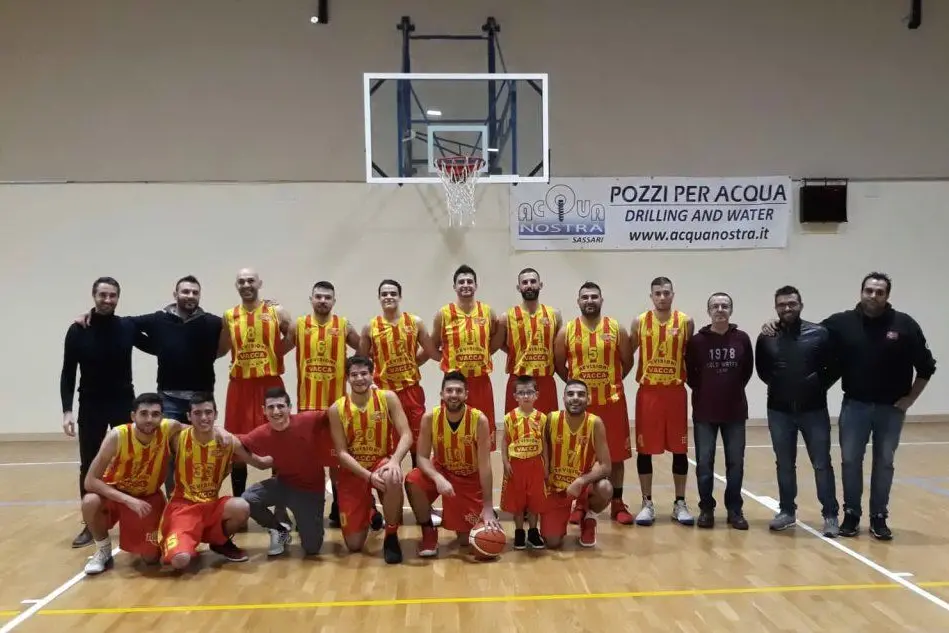 Il Basket Uri (foto L'Unione Sarda - Pala)