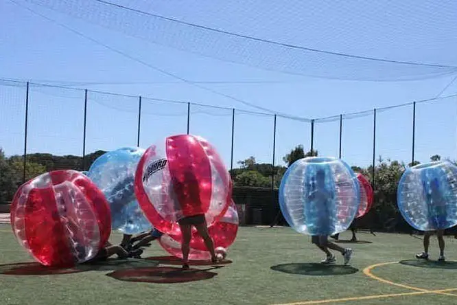 Una sfida di Bubble Football