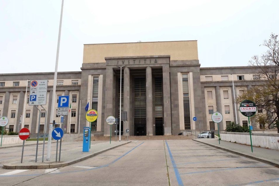 Il tribunale di Cagliari (Archivio L'Unione Sarda - Ungari)