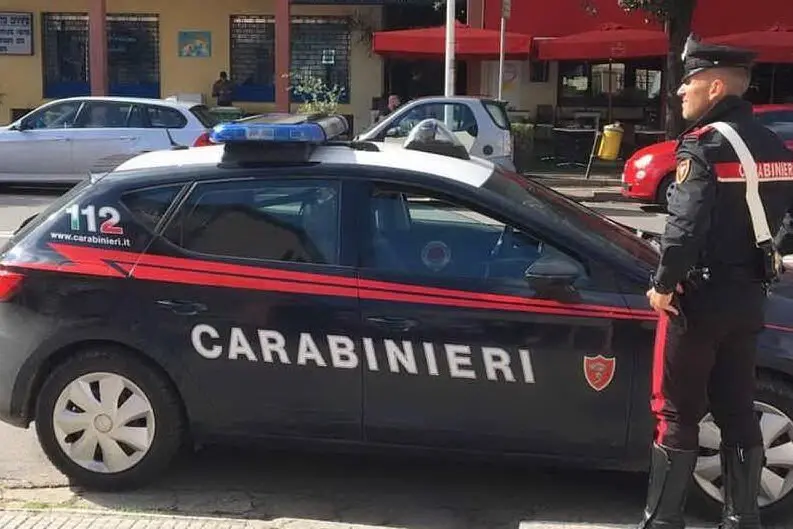 Carabinieri a Quartu (Archivio L'Unione Sarda)