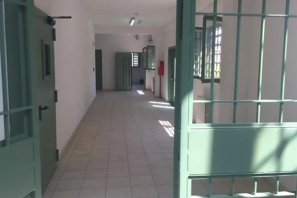 L’interno del carcere di Massama - Oristano