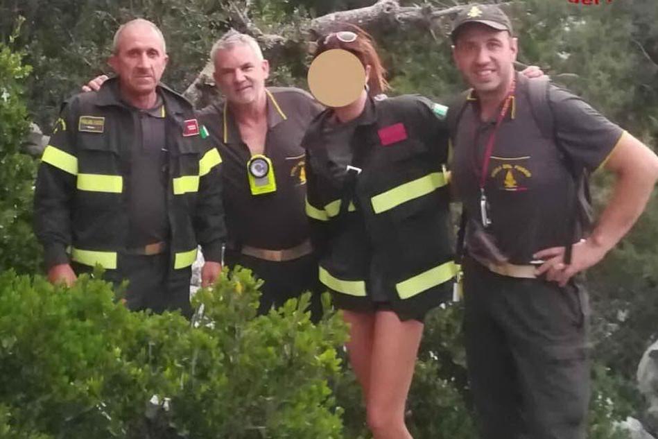 Turista in difficoltà a &quot;Croce Pittaine&quot; chiede aiuto ai Vigili del fuoco