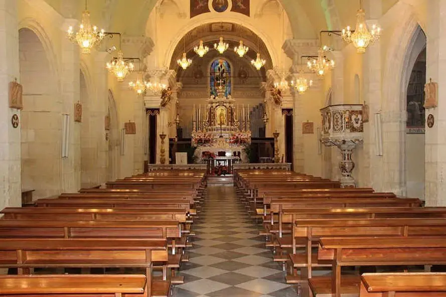 La chiesa di Santa Barbara (foto della parrocchia)