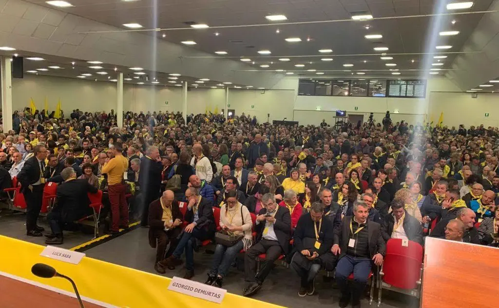 La platea (foto L'Unione Sarda)