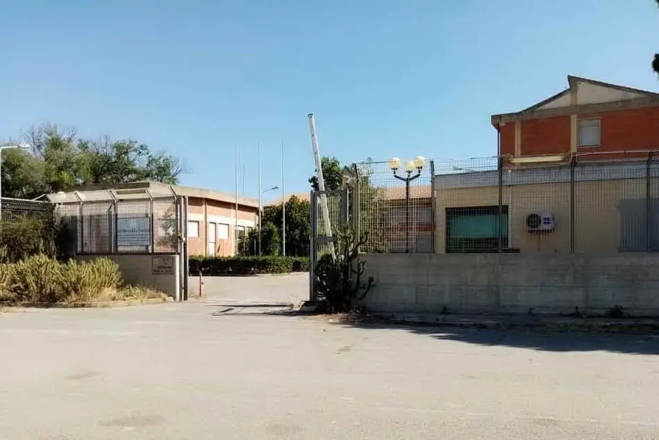 Il centro migranti di Monastir (Archivio L'Unione Sarda)