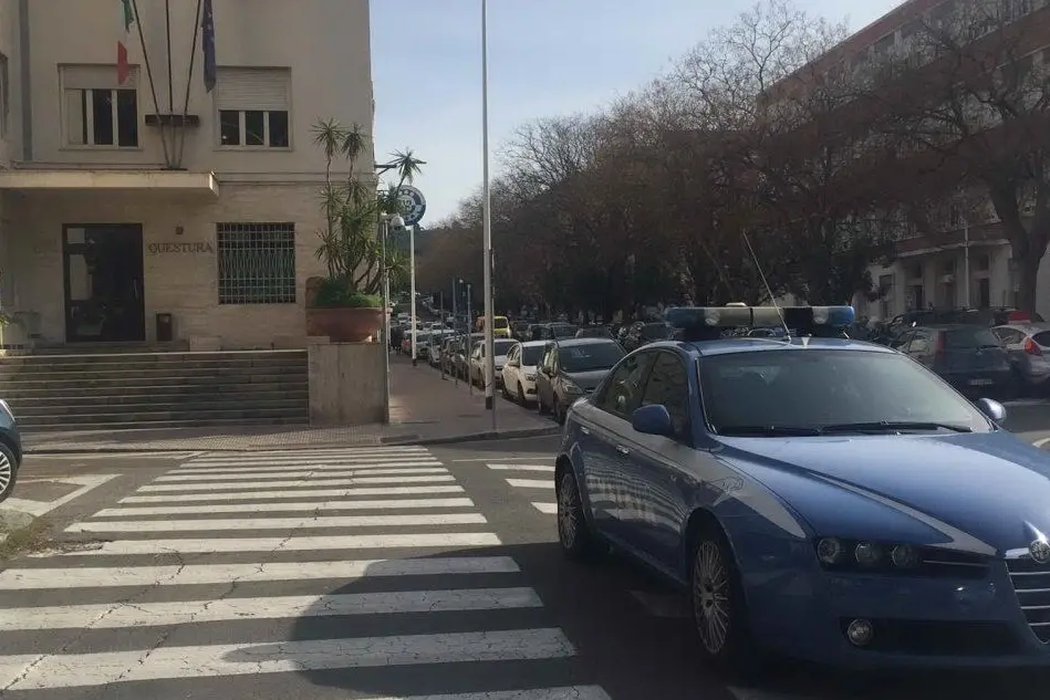 La questura di Cagliari