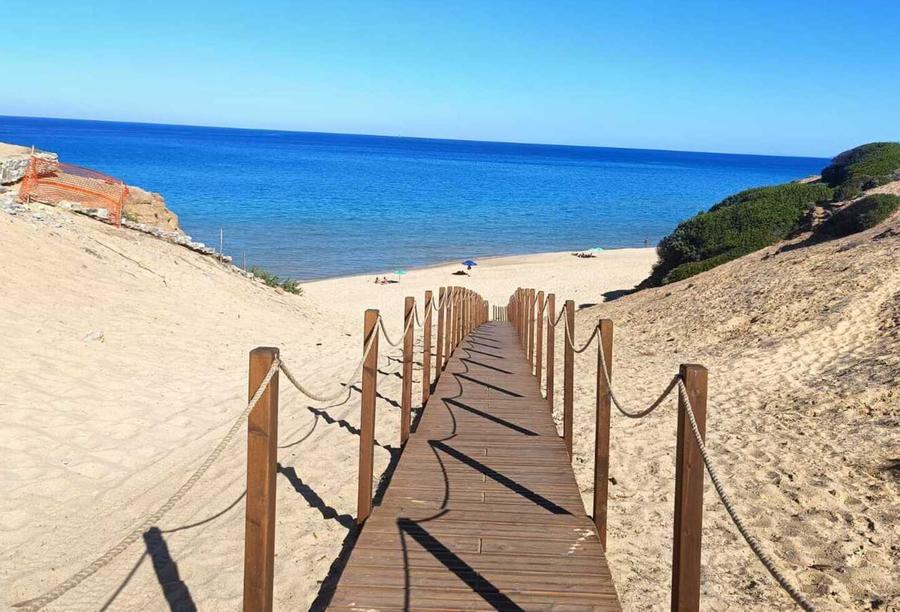 A Scivu una passerella sopraelevata