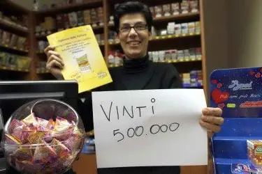 La titolare della ricevitoria