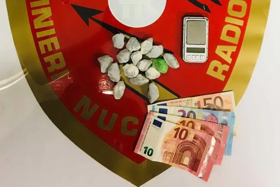 Il materiale sequestrato