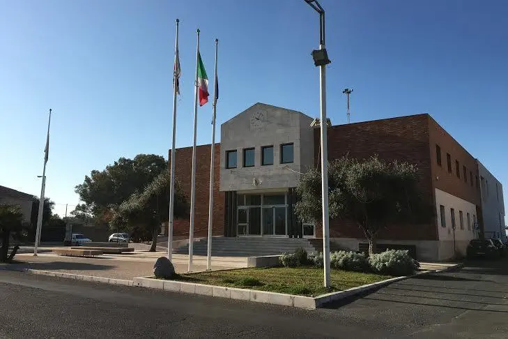 Il comune di Santa Giusta (foto Pinna)