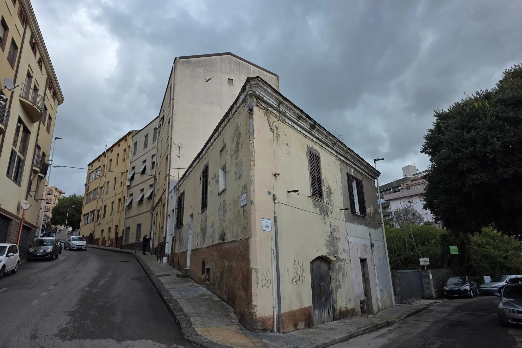 Via Marghinotti a Sassari