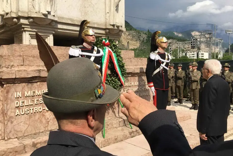 Il Presidente della Repubblica a Trento (foto Quirinale)