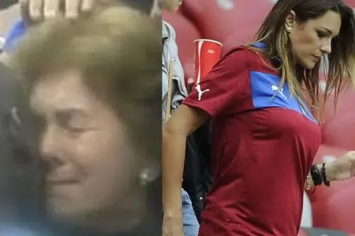 Sugli spalti le donne degli azzurri