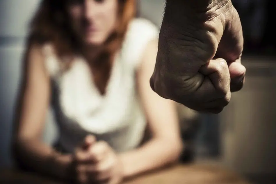Una foto simbolo di violenza domestica