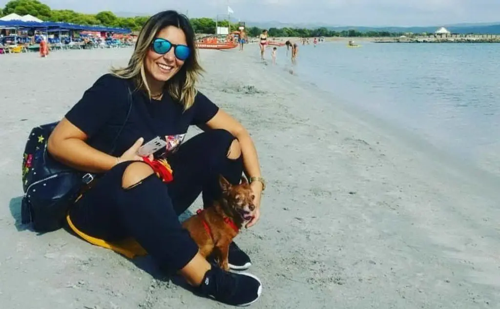 Ilaria Alba, di Assemini, insieme a Spillo
