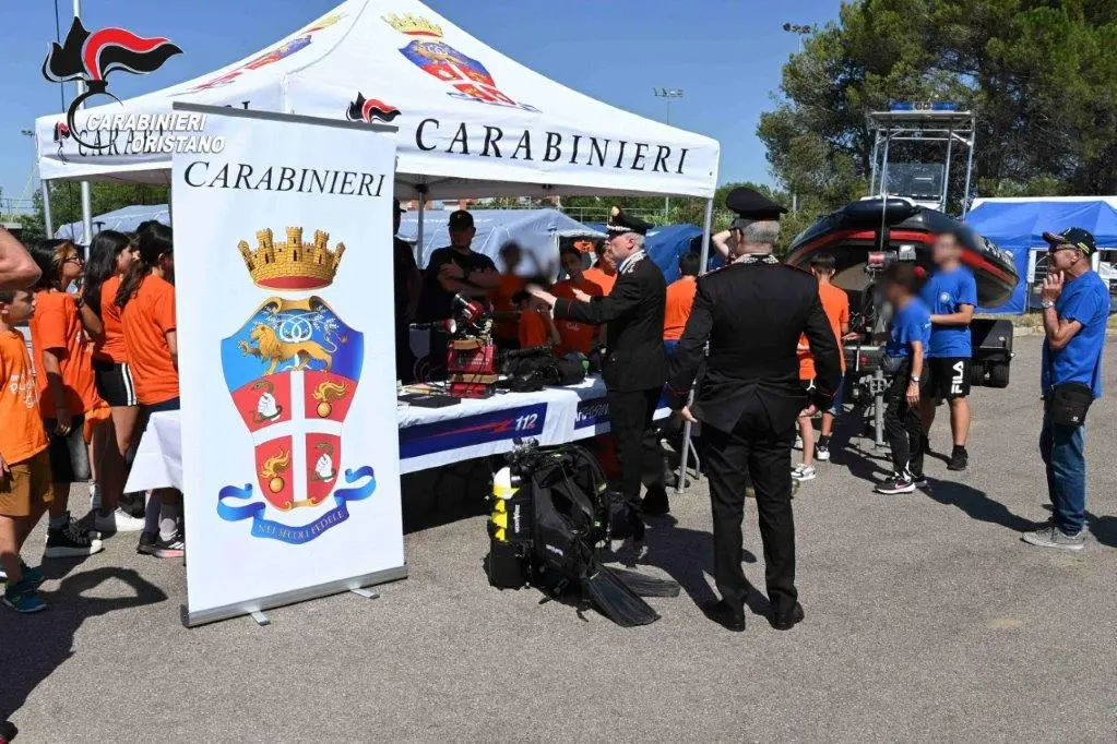 Il campo scuola della protezione civile