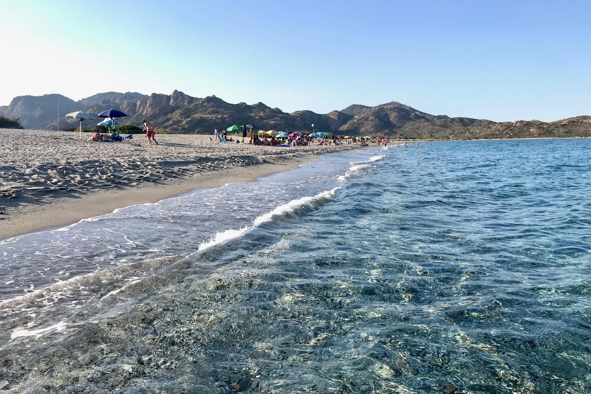 La spiaggia di Murtas