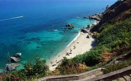 Spiaggia di Michelino a Parghelia in Calabria