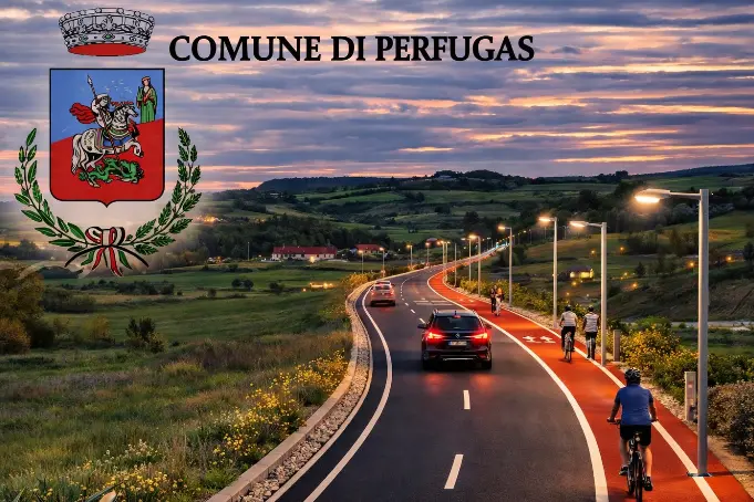 Render della pista ciclabile (foto concessa)