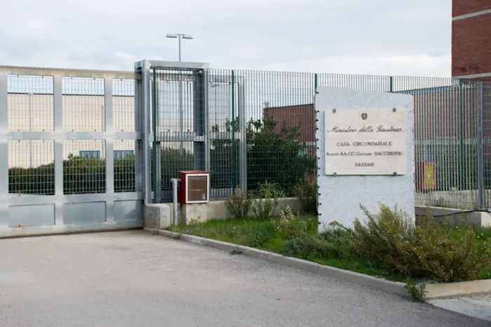 La casa circondariale di Sassari (foto Ansa)