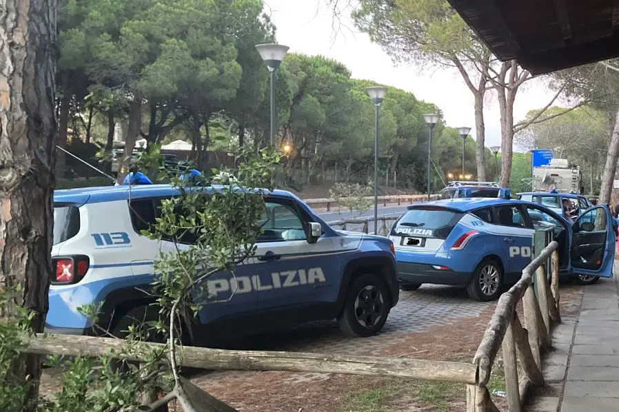 Polizia al Ceas (L'Unione Sarda - Pala)