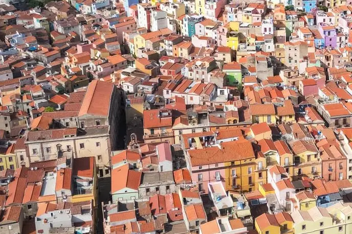 Una panoramica di Bosa