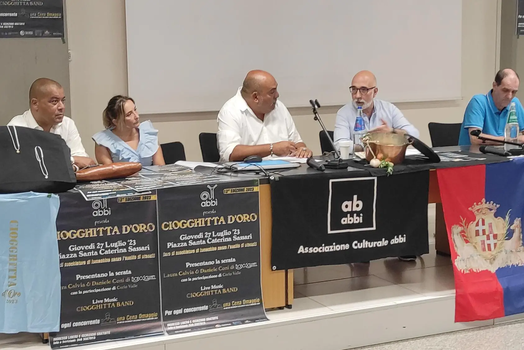 La conferenza stampa di presentazione (foto Marras)