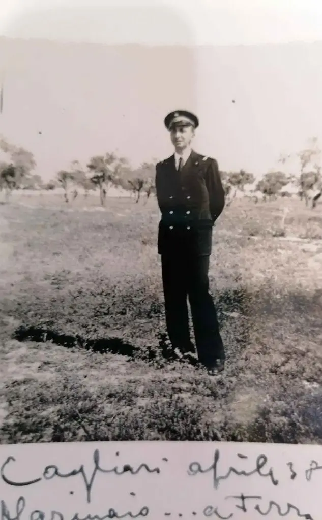 Danilo Coen a Cagliari, aprile 1938 (foto concessa)
