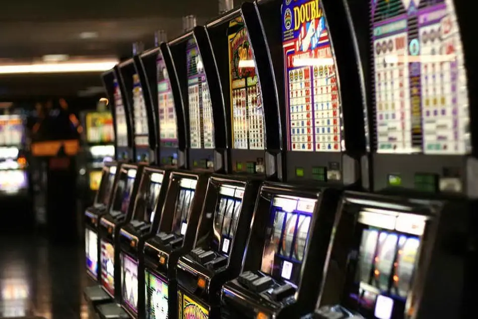 Slot machine (foto d'archivio)