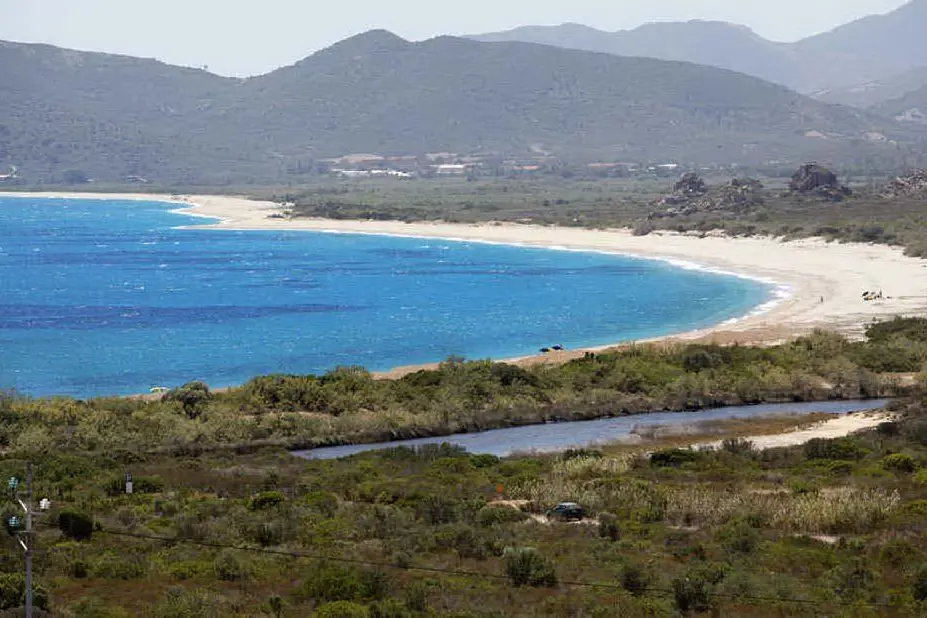 Spiaggia di Murtas a Quirra (foto Nico Belillo)