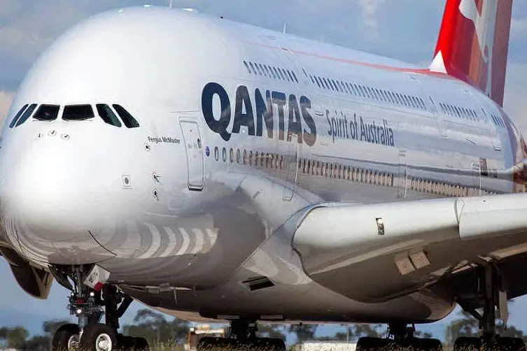 L'Airbus 380 della Qantas