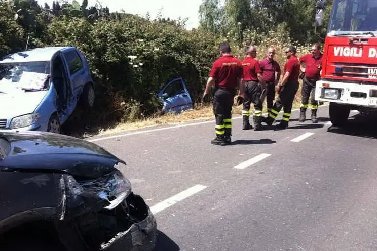 L'incidente a Oristano