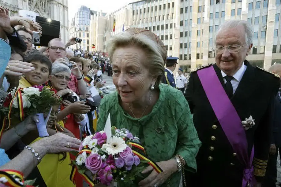 Alberto II e la moglie Paola