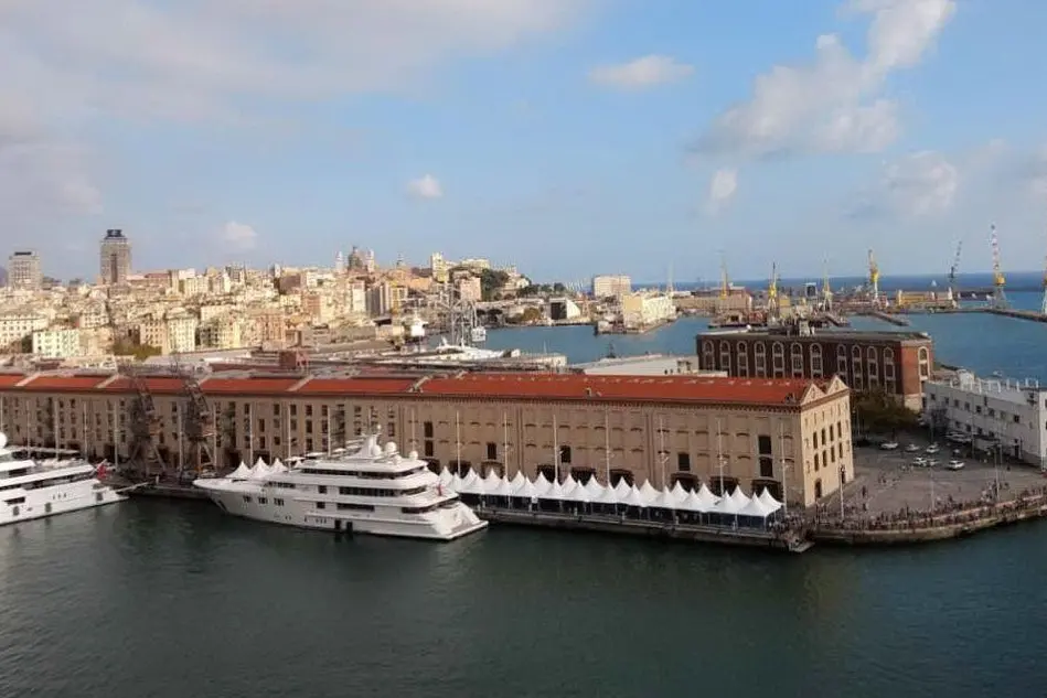 Il porto di Genova (Google Maps)