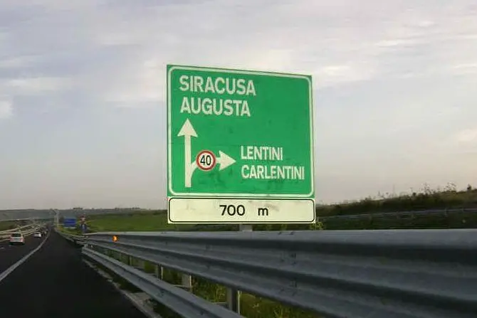 Un tratto della Ragusa-Catania