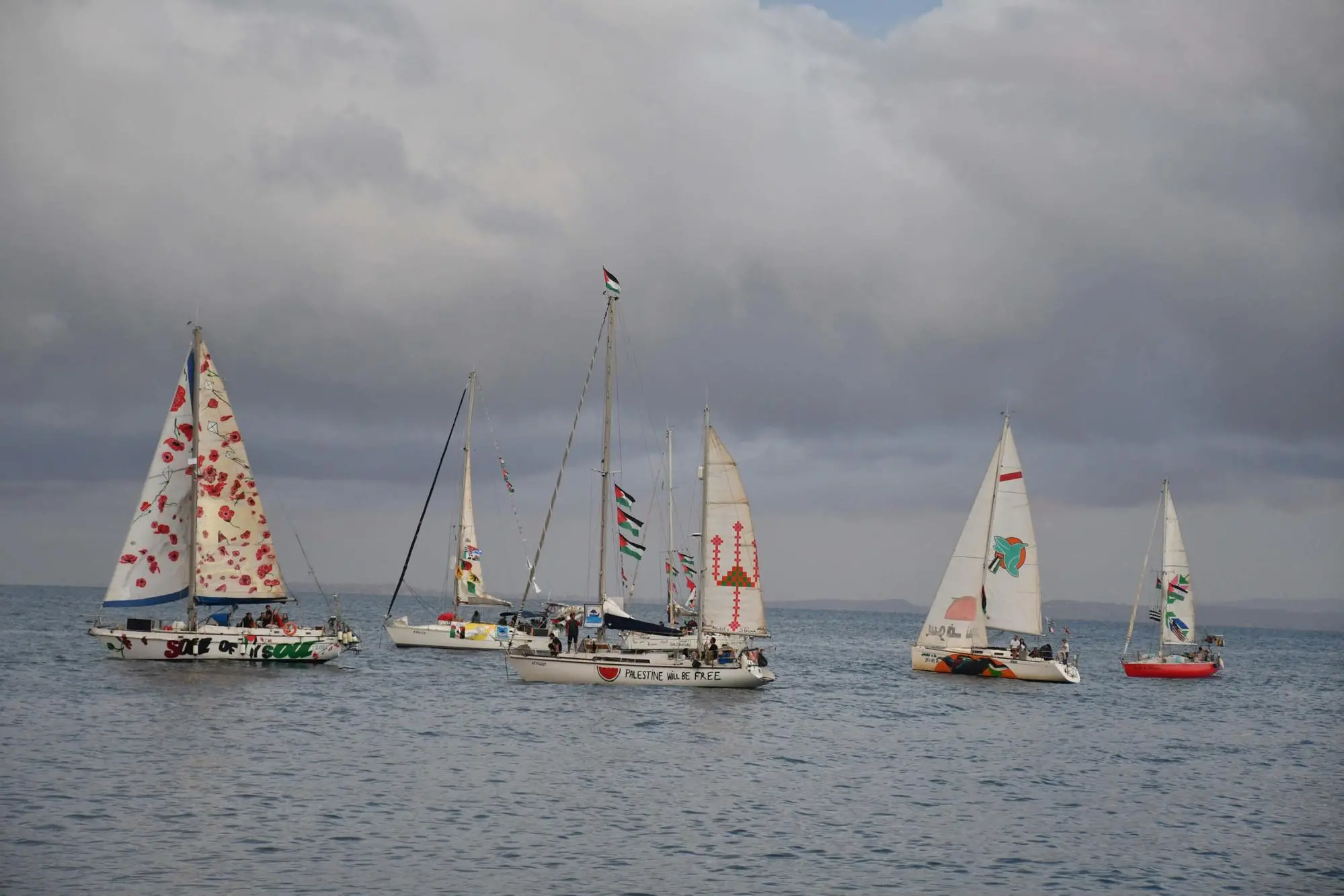 New flotilla departs Italy for Gaza