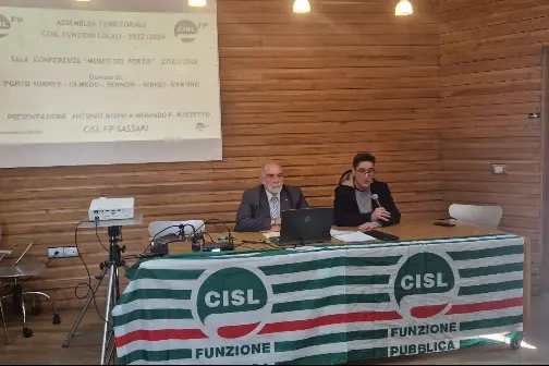 Assemblea Cisl Fp a Porto Torres (foto Pala)