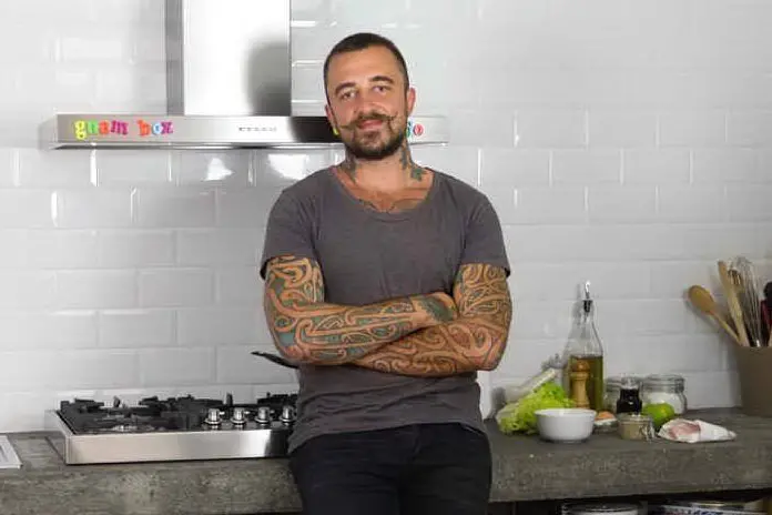 Chef Rubio, ospite d'onore della seconda edizione di Degustibus (foto L'Unione Sarda)