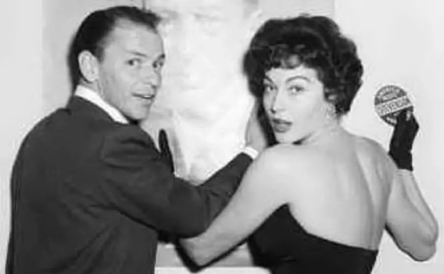 Con Ava Gardner