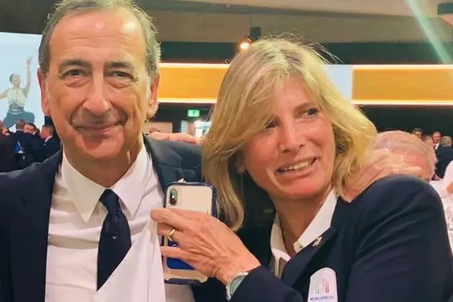 La foto postata dal sindaco Sala