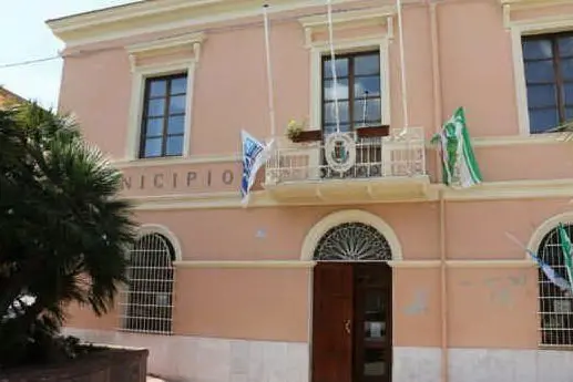 Il municipio di Sorso (foto L'Unione Sarda - Tellini)