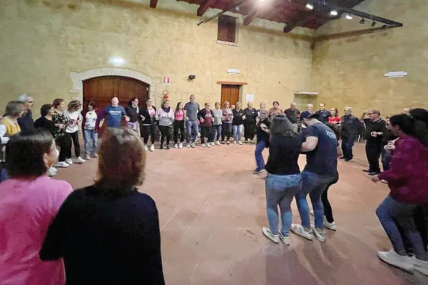 Ballo sardo con l’associazione Su Beranu a Quartucciu (Foto d'achivio)