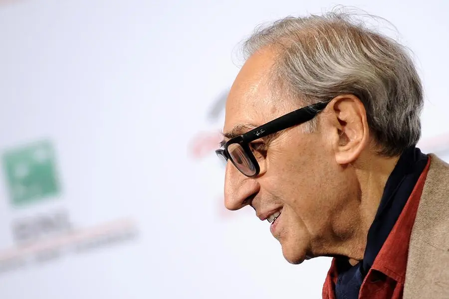 Italian musician Franco Battiato  poses during the photocall for the movie 'Due volte Delta', at the 9th annual Rome Film Festival, in Rome, Italy, 23 October 2014. The festival runs from 16 to 25 October.  ANSA/CLAUDIO ONORATI