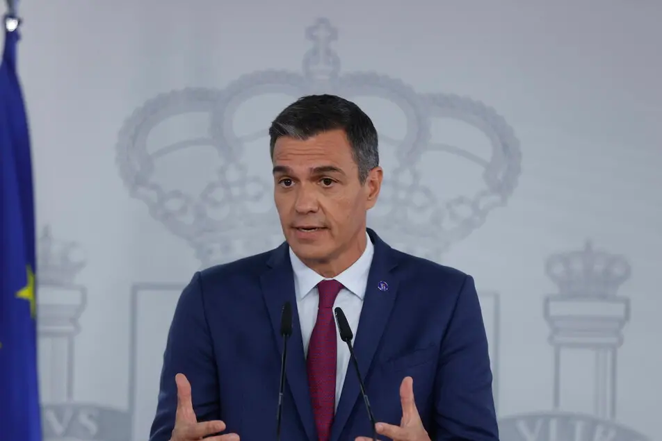 Il premier spagnolo Pedro Sánchez, 54 anni (Ansa)