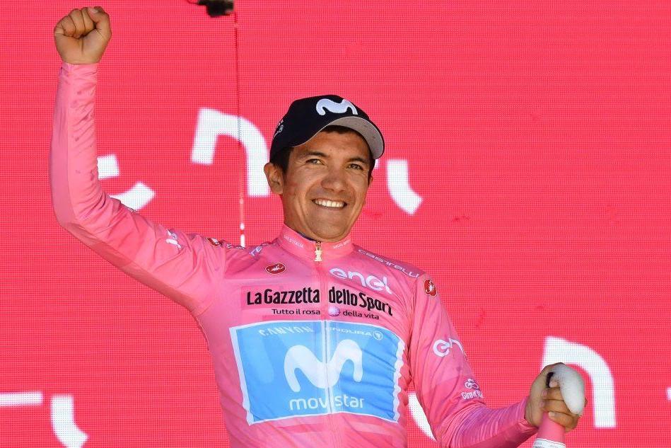Carapaz vince Giro d'Italia: sul podio Nibali e Roglic