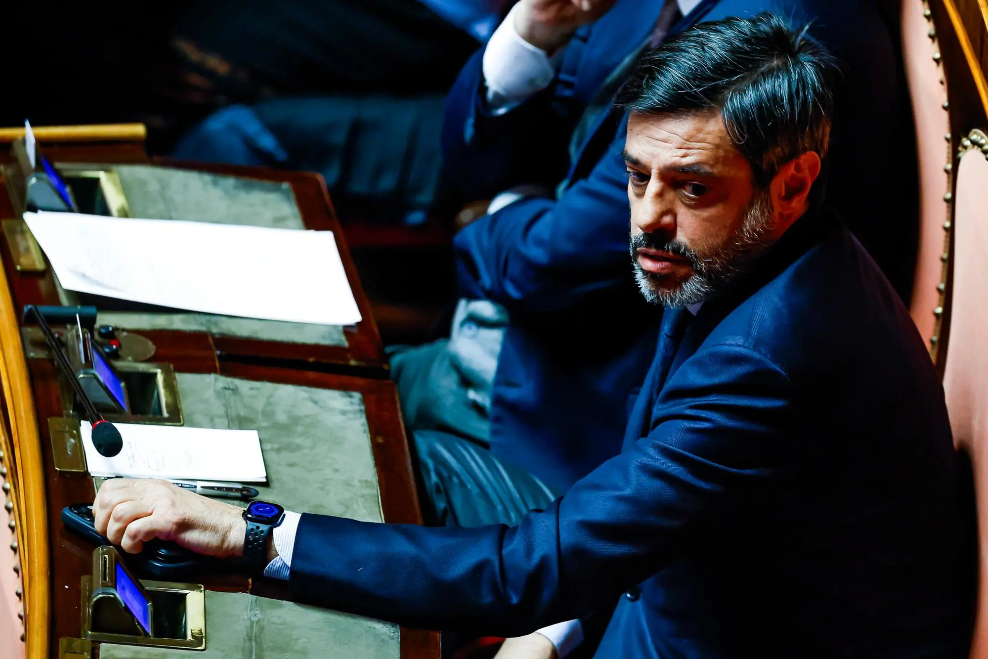 Il senatore del Partito Democratico (Pd) Marco Meloni (Ansa)
