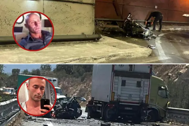 Carlo e Davide Sapienza, padre e figlio morti a distanza di pochi mesi sulla 125