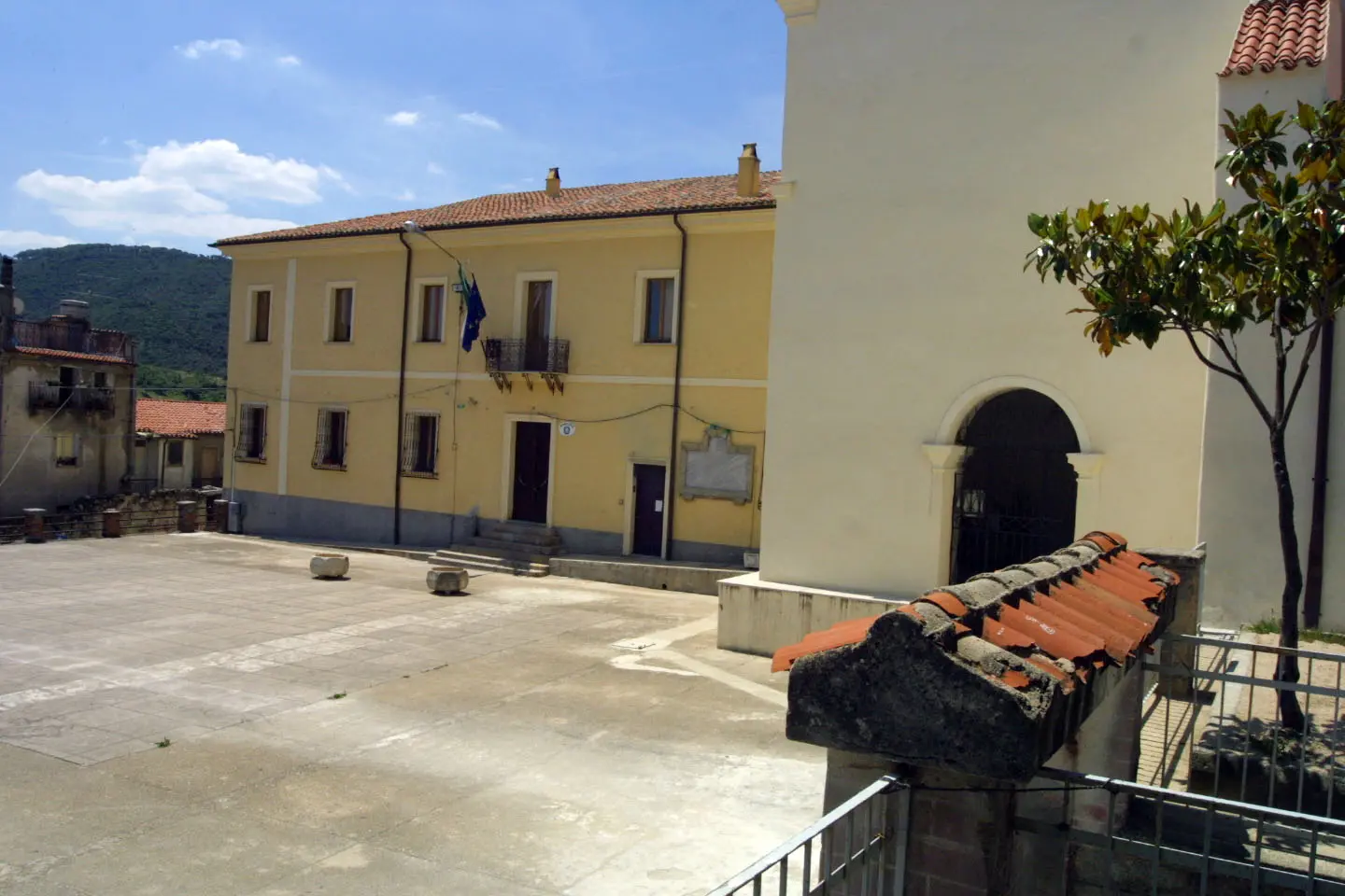 Il municipio di Orani (foto Massimo Locci)